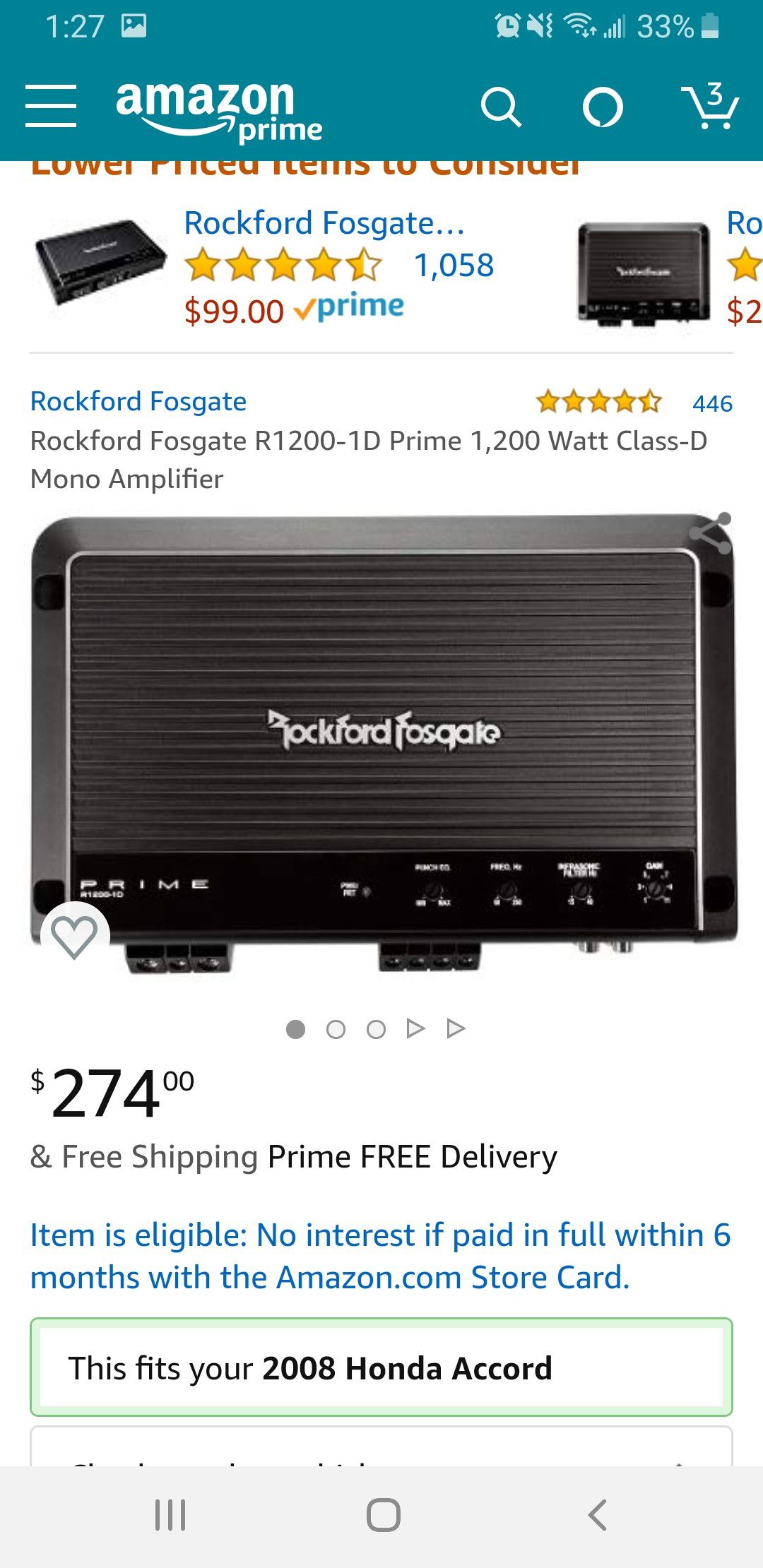 Rockford fosgate amplifier 1200