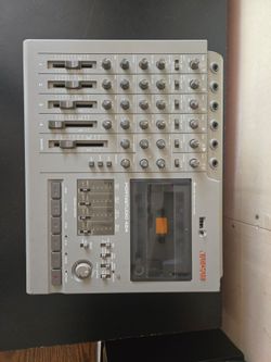 Tascam 4 or 8 trac mixer. Portastudio 424