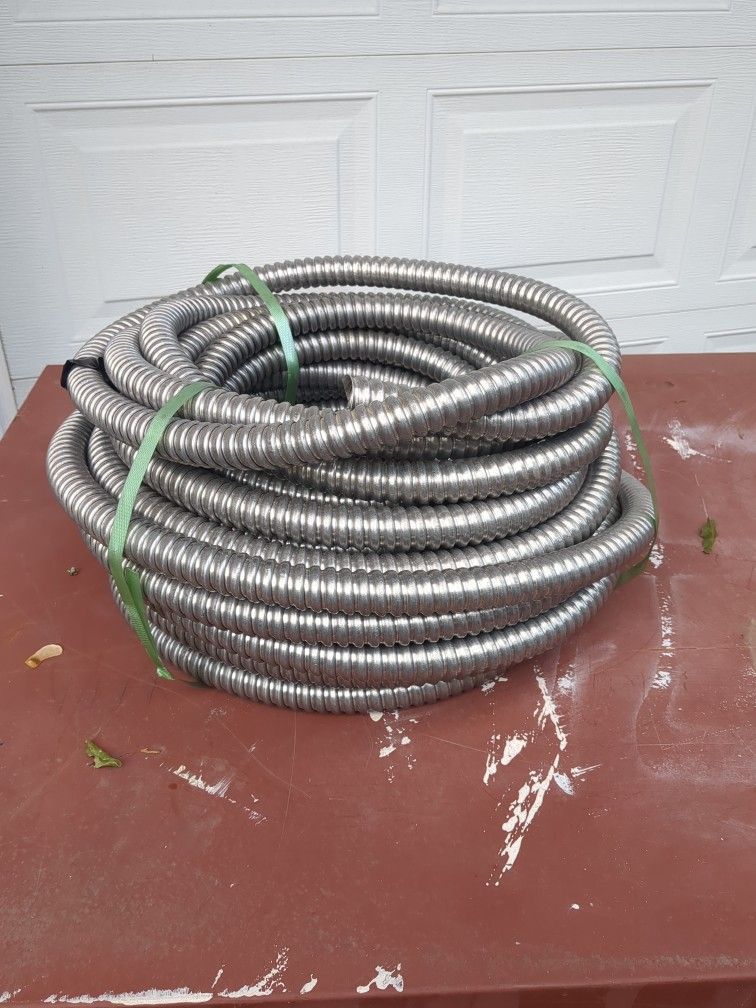 50-Ft Roll 3/4 Flexible Conduit Aluminum