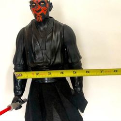 Jakks Pacific Star Wars Darth Maul w/ Lightsaber Action Figure