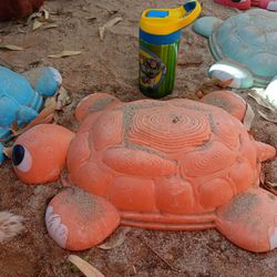 Turtle Balance Step Stones (Hard Plastic Material)