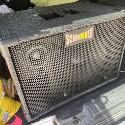 Schroeder 12PL bass Cab Bass Amp