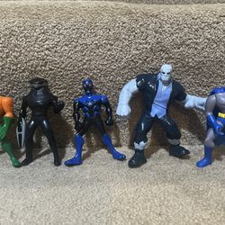 Batman Solomon Grundy Manta Aquaman  4.5" McDonald's Action Figure DC Comic