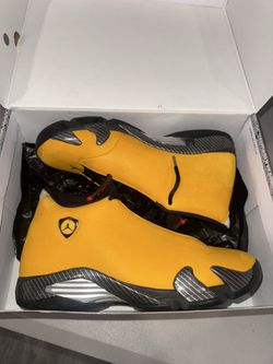 Jordan 14 university gold Sz 10.5