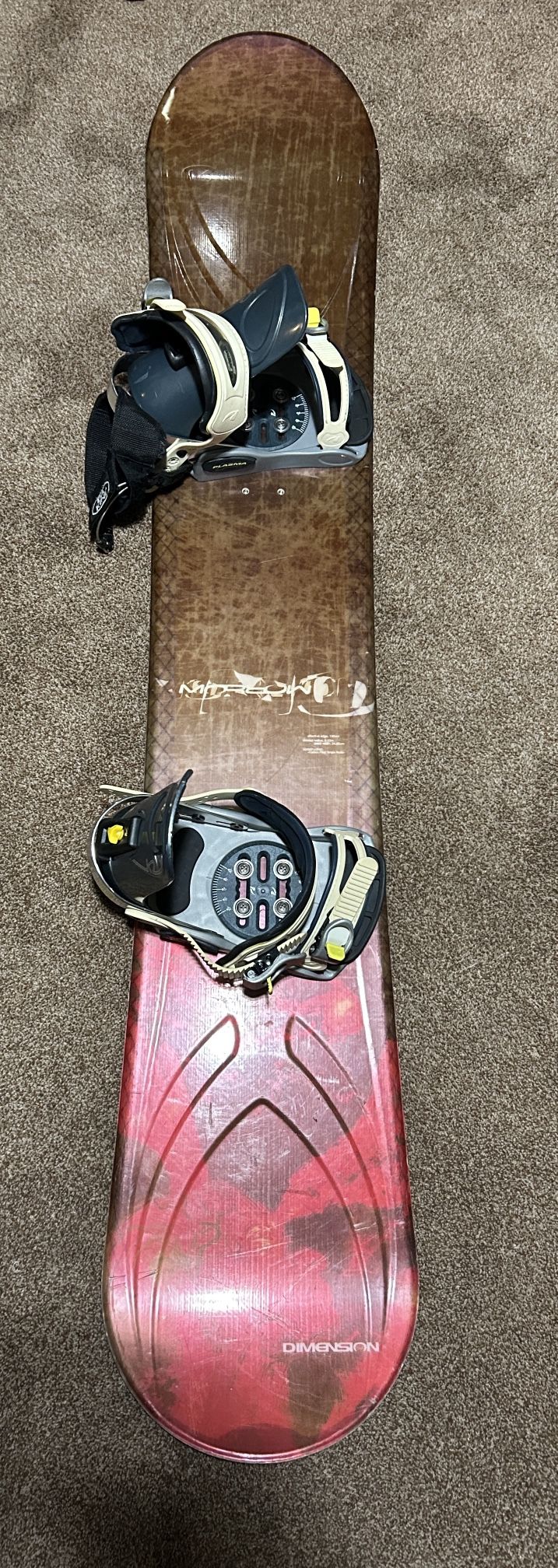 Snowboard and Boots
