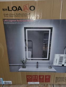 LED bathroom mirror