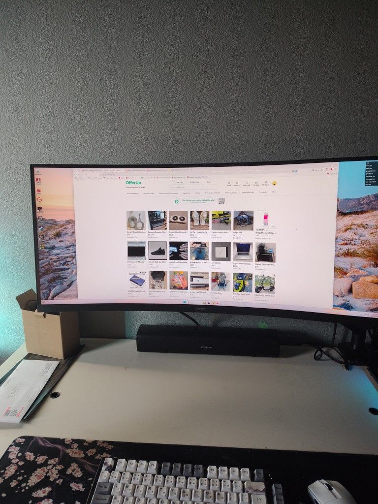 Acer Ultrawide 1440p 144 Hertz Gaming Monitor 