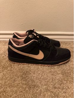 Nike SB Dunk Low Black/Coral size 11.5