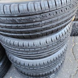 4 Tires Used 195/70r14 Lexani 