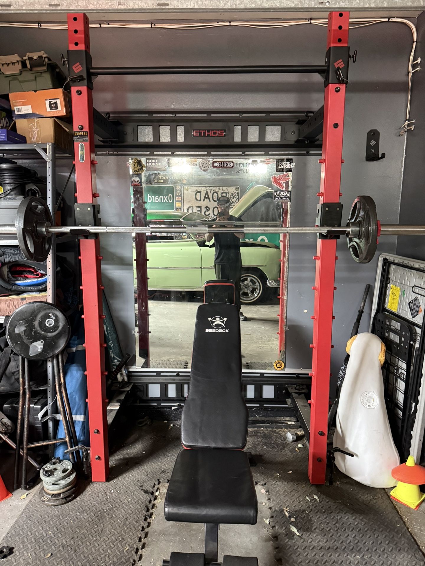 Foldable Squat Rack