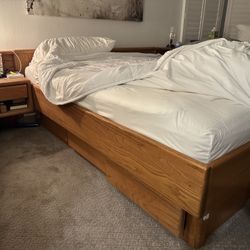 FREE Oak Bed frame 