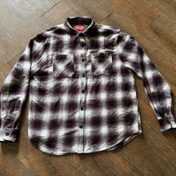 Coleman Red And Black Flannel Button Up Shirt