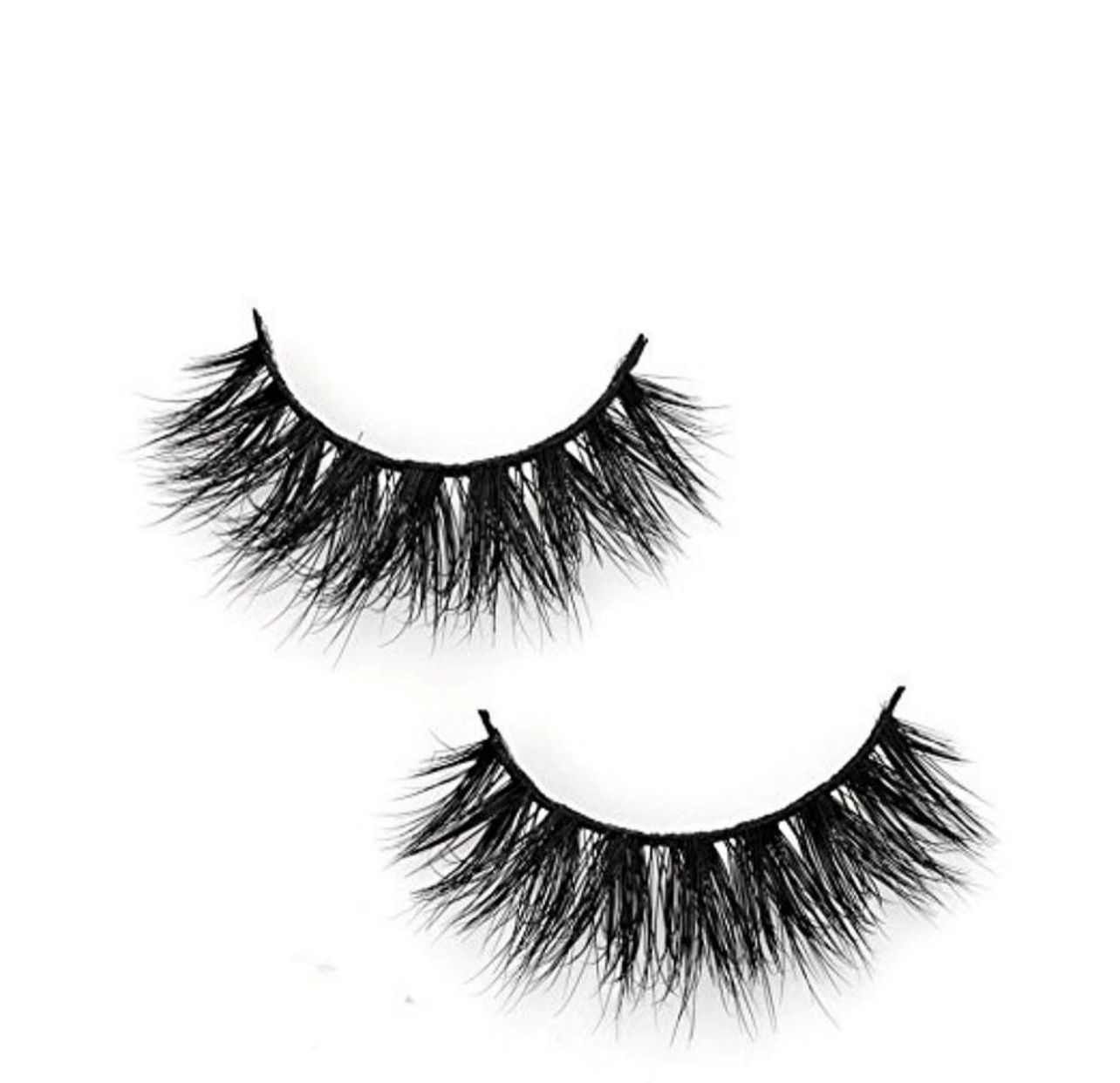 100% SIBERIAN MINK FUR SOFT THICK 3D FALSE EYELASHES NATURAL LONG LASHES