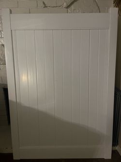 Single vinyl gate new