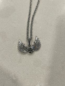 Vivienne Westwood Heart Wing Necklace