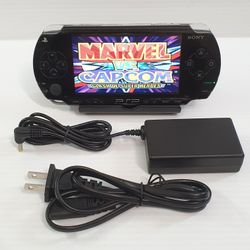 PSP 1001 With Charger And / 64GB SD /  - TESTED 