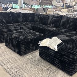 Sectional With Chaise Available In Different Colors