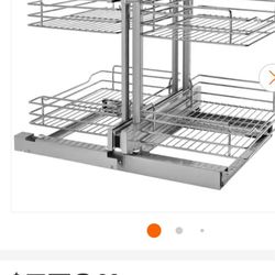 Kitchen Cabinet Storage Basket 