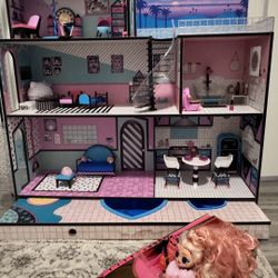 Lol Doll House ( Casa De Muñecas ) Carro Y Muñeca
