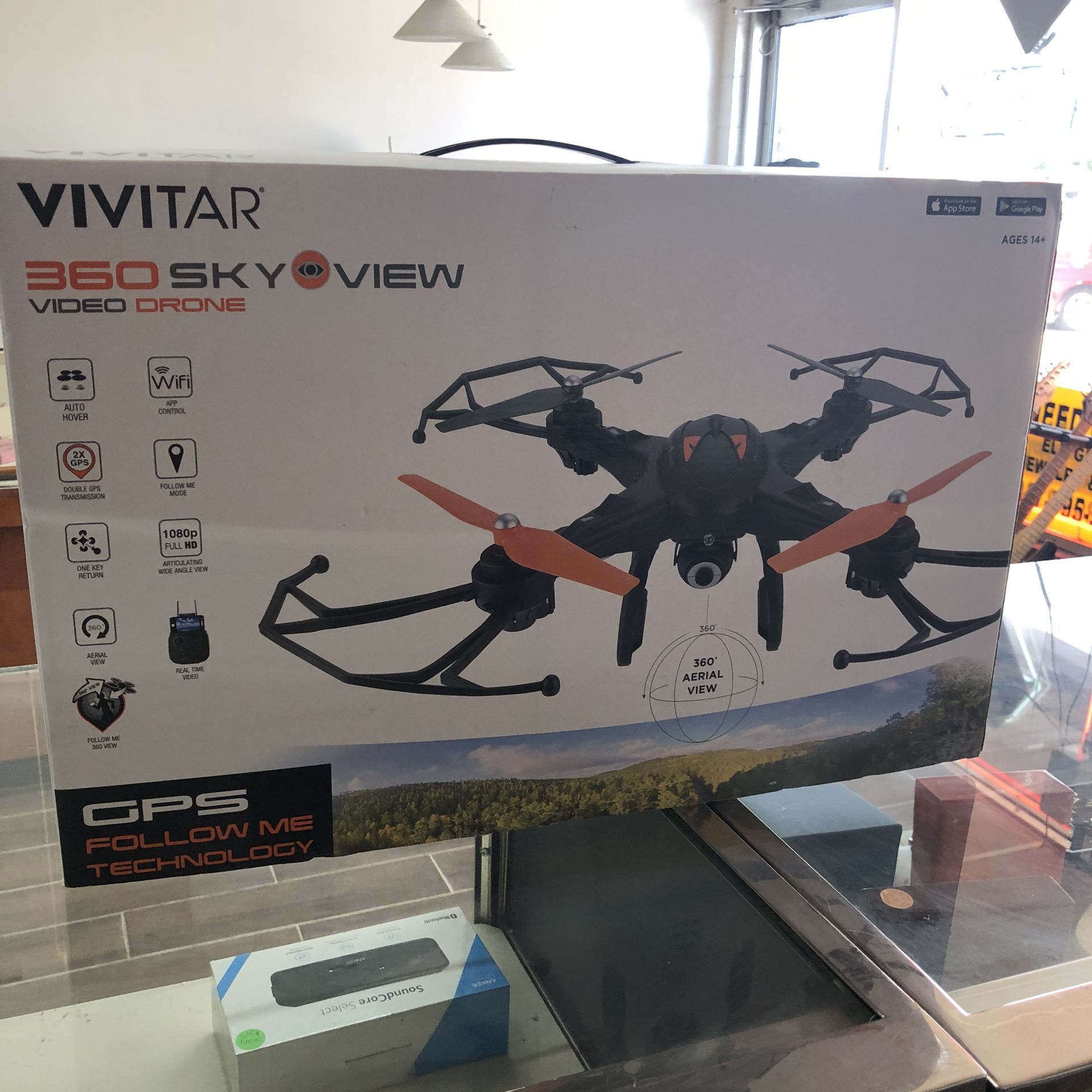 BRAND NEW Vivitar 360 Sky View Video Drone