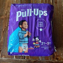 huggies pull ups training pants for boys size 2T-3T brand new  never open
