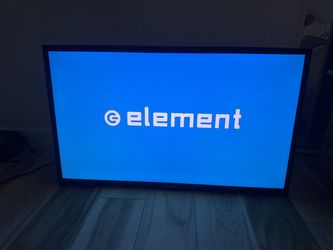 Element TV. Connects to YouTube, Vudu, Pandora, Netflix 40in