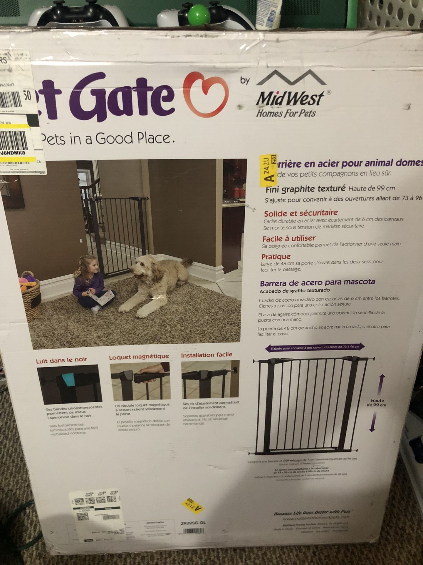 Dog Gate New In Box 