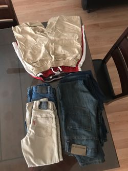 Boys jeans and short