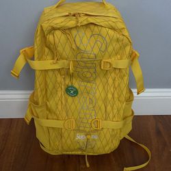 Yellow Supreme Backpack FW18