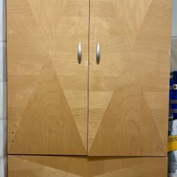 Closet For Kids, 2 Doors, 2 Clothes Drawers And A Mirror