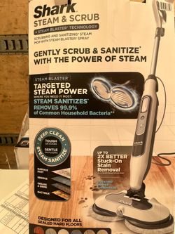 Shark steam and scrub