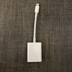 Apple Lightning to SD Card Camera Reader