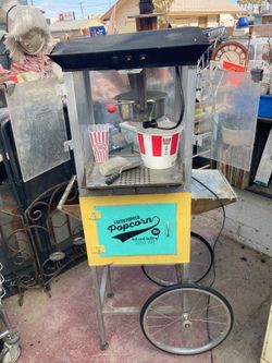 Vintage popcorn machine