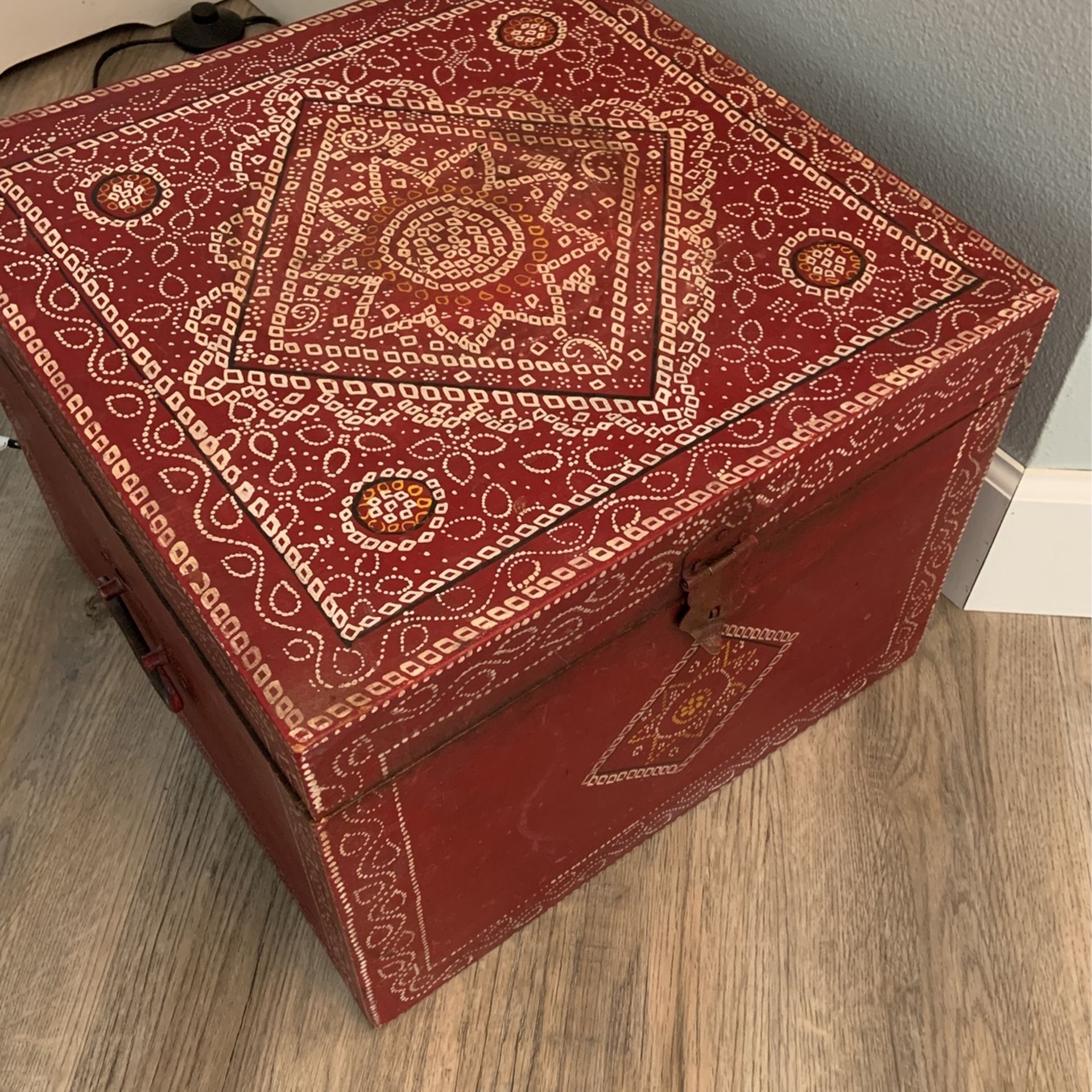 Decorative Handcrafted Hand painted Wood Box