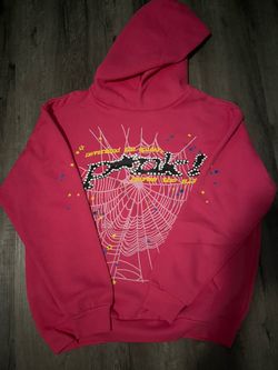 Pink Spider Hoodie