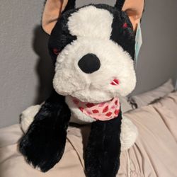 Valentine's Dog Gift Plush Animal
