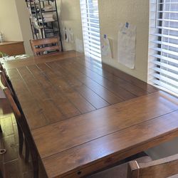 Table & 4 chairs $200