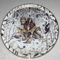 Where Paths Meet Bradford Exchange Native Harmony By Diana Casey 1996 Plate