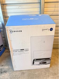 ECOVACS DEEBOT TEO OMNI Vacuum and Mop Robot with Auto-Cleaning Station