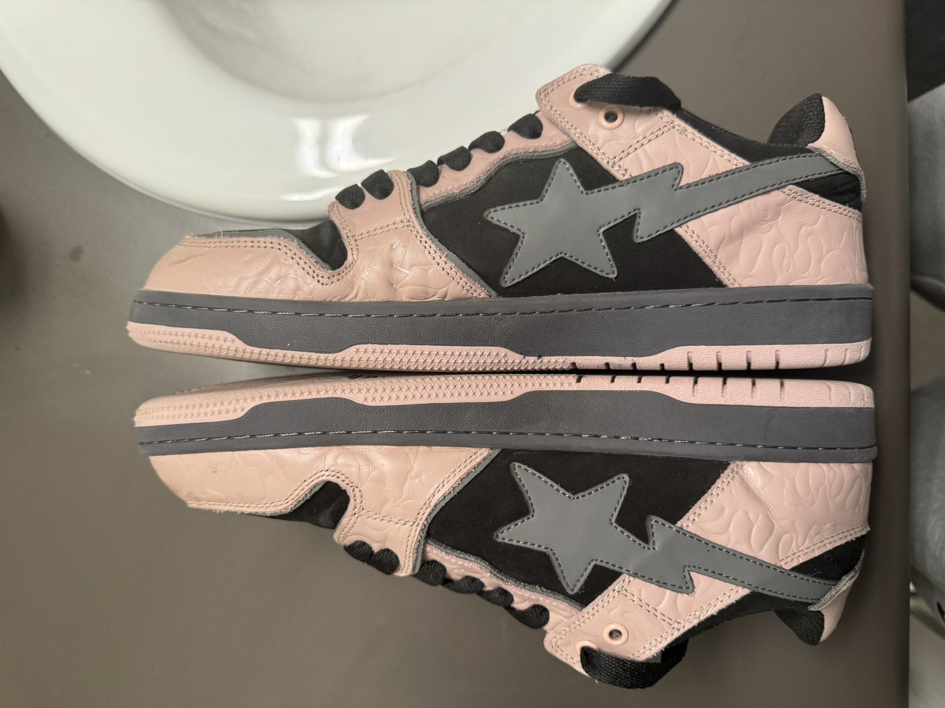 Bapesta Pink/Black