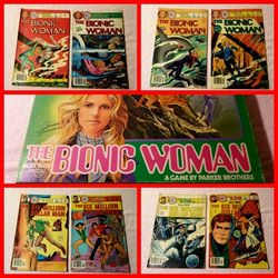 Vintage Bionic Woman Complete Board Game.