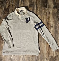 Vintage Ralph Lauren Rugby Polo 67 Logo Long Sleeve shirt