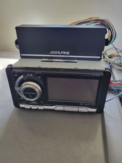 Alpine Stereo and Amp 4Ch