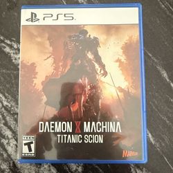 Daemon x Machina Titanic Scion PS5