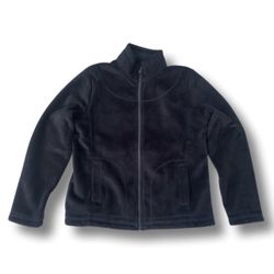 Women’s Weatherproof Heavy Duty Black Winter Fleece Size Large
