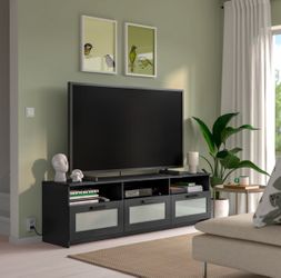 IKEA Brimnes Black TV stand