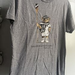 Lg Gray Ralph Lauren Tee