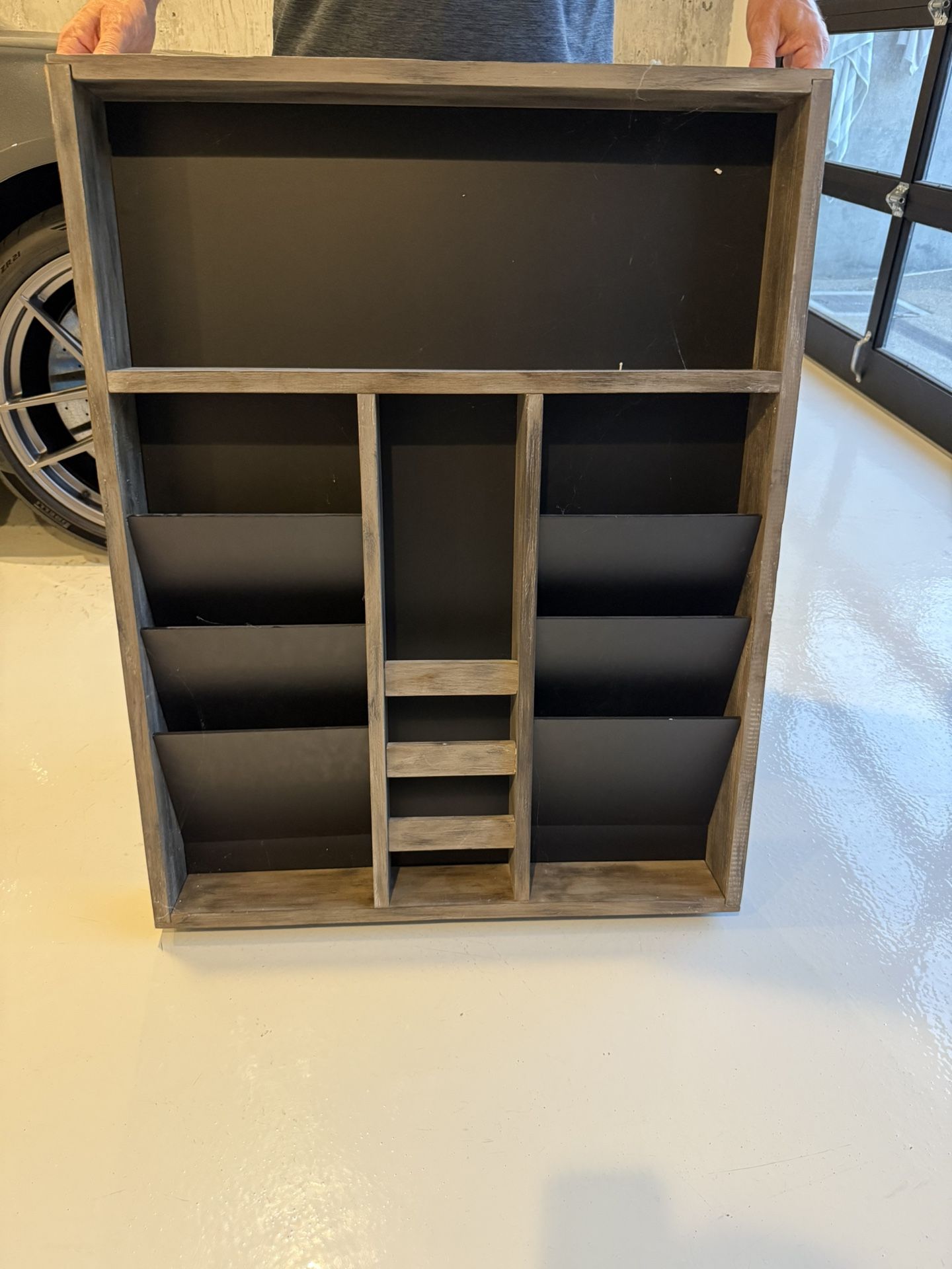 Pottery Barn Wooden Wall Organizer