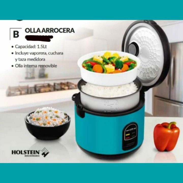 Olla arrocera con evaporera