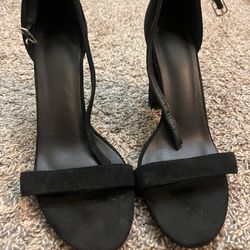 Women Size 41 Black Heels 